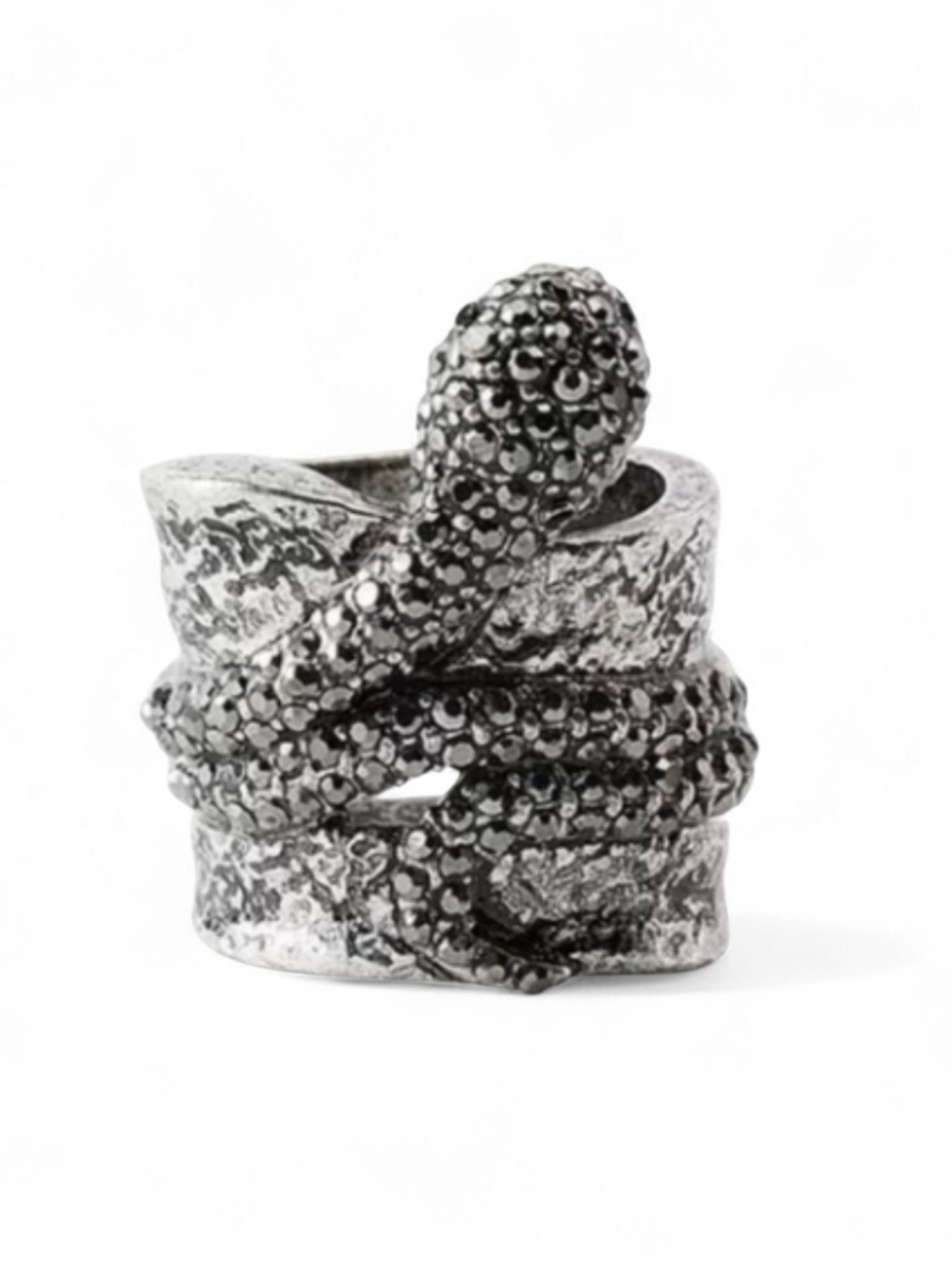 ZARA Sparkling Snake Ring